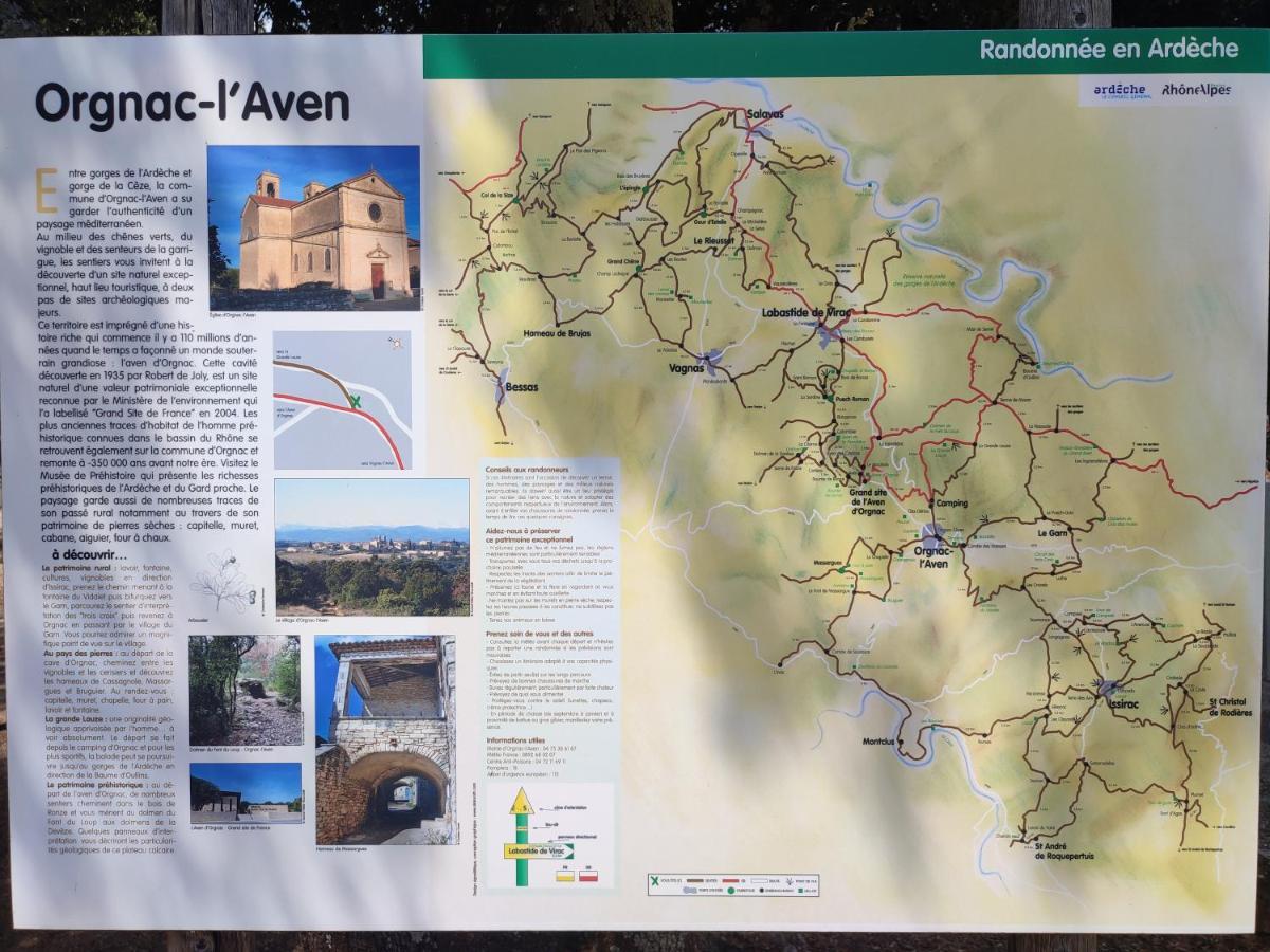 Mobil-Home Climatise 6 Pers En Ardeche Orgnac-lʼAven 外观 照片
