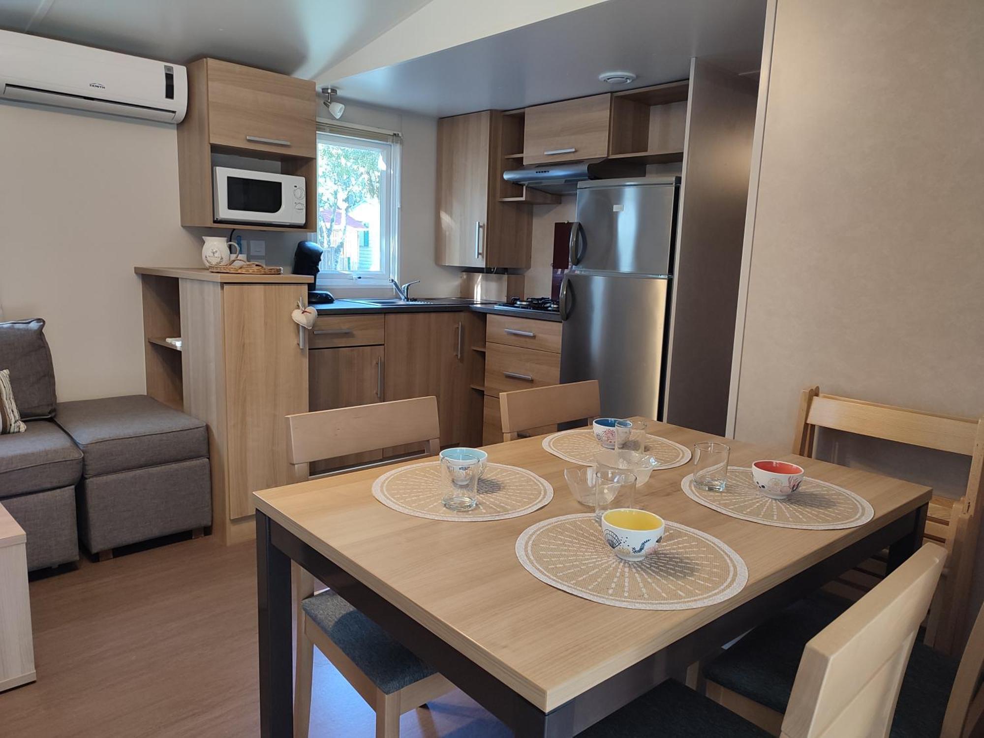 Mobil-Home Climatise 6 Pers En Ardeche Orgnac-lʼAven 外观 照片