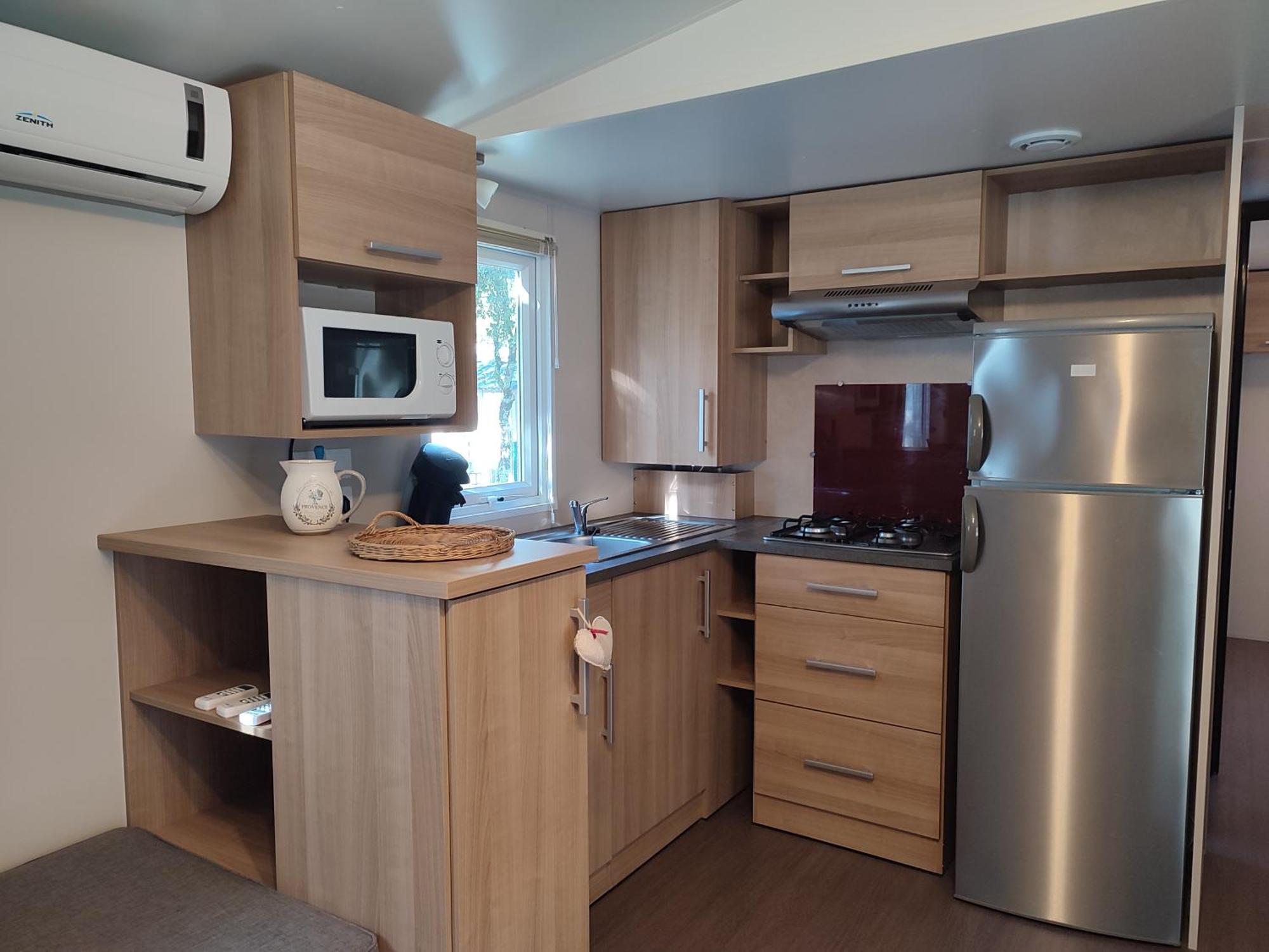 Mobil-Home Climatise 6 Pers En Ardeche Orgnac-lʼAven 外观 照片